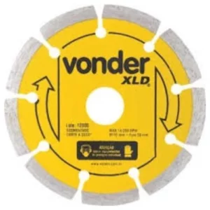 Disco Diamantado Const. Xld 110mm Vonder