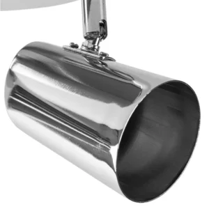 Spot de Arco para 2 Lâmpadas New Short 15x13,5cm Cromado - Imagem 3