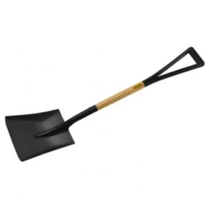 Pa Concha Quadrada Nº3 C/ Cabo Y Madeira 74cm Paraboni - Imagem 1