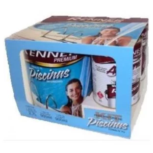 Tinta Esmalte Pu P/ Piscinas 2,7l Azul Renner