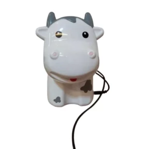 Abajur Cow Led Branco Bronzearte - Imagem 3