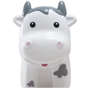 Abajur Cow Led Branco Bronzearte - Imagem 4