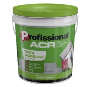 Tinta Acr. Profissional Renner Interno Branco 18l - Imagem 1