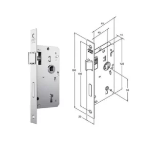 Fechadura Interna com Maçaneta Alavanca 813/03 Espelho Oxidado - Stam - Imagem 1