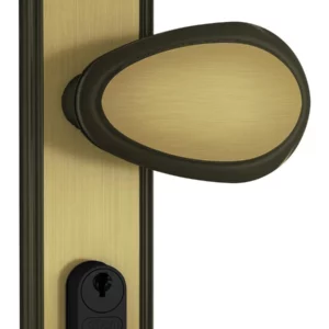 Fechadura Externa com Maçaneta Taco de Golf 803/10 Espelho Oxidado - Stam - Imagem 1