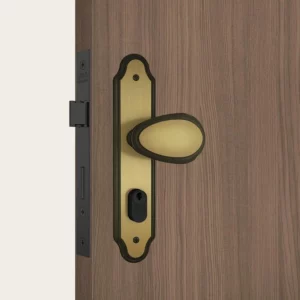 Fechadura Externa com Maçaneta Taco de Golf 803/10 Espelho Oxidado - Stam - Imagem 4