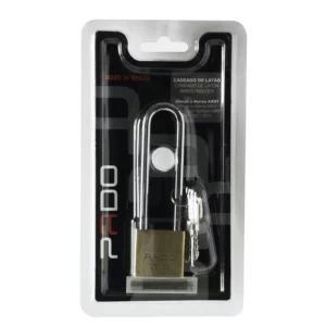 Cadeado Haste Longa em Latão Lt-30/75 - Pado - Imagem 1