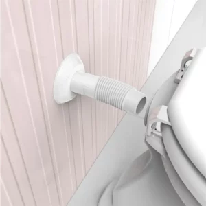 Tubo de Ligação Ajustável para Bacia Sanitária 26cm Branco - Imagem 4