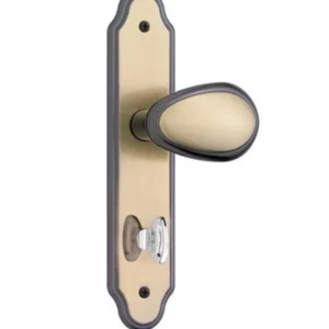 Fechadura para Banheiro com Maçaneta Taco de Golf 823/10 Espelho Oxidado - Stam - Imagem 1