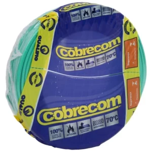 Cabo de Energia 750v 6mm Flexicom Antichama com 100 Metros Verde - Imagem 4