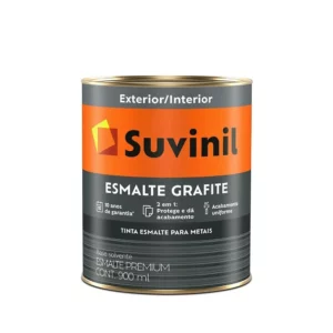 Tinta Esm Suvinil Grafite Cla 0,9l