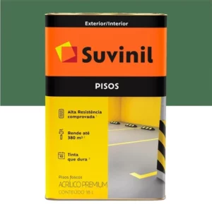 Tinta Acrílica para Piso Fosco Verde 18 Litros