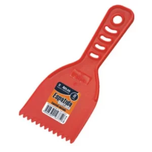 Espatula Plastica Dentada   6cm 151/6 - Imagem 1