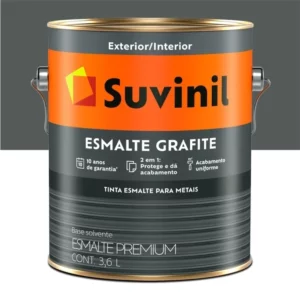 Tinta Esmalte Premium Cor & Proteção Fosco Grafite Escuro 3,6 Litros