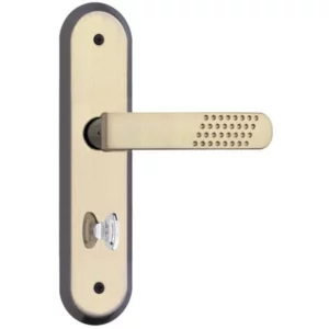 Fechadura para Banheiro com Maçaneta de Alavanca 1820/21 Espelho Oxidado - Stam - Imagem 2