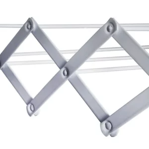 Varal Sanfonado em Aço no Tamanho de 1,20m na Cor Branco - Imagem 4