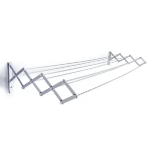 Varal Sanfonado em Aço no Tamanho de 1,20m na Cor Branco - Imagem 5