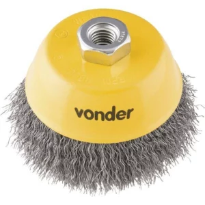 Escova Circular Tipo Copo Ondulada 4" - Vonder - Imagem 2
