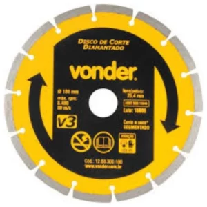 Disco Diamantado V3 180mm Vonder/kala - Imagem 1