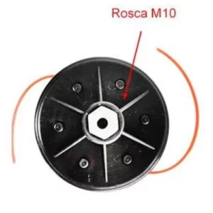 Carretel P/ Rocadeira Garthen Nylon - Imagem 3