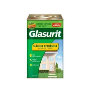 Tinta Acr Glasu Fosco Econ Muda Facil Branco 18l - Imagem 1