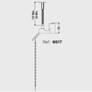Adaptador para Mecanismo Saída Convencional Censi - Imagem 3