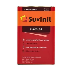 Suvinil Classica Fosco Branco 18l Balde - 50562979