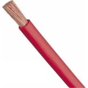 Fio Cabo Flex 10mm Vermelho