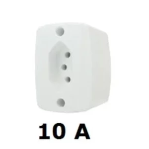 Ilumi Tomada Sobrepor Retangular 10a - 16516