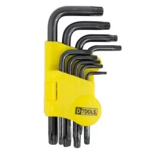 Jogo Chave Torx 9pcs Dtools - 8516 - Imagem 1