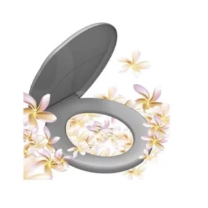 Durin Assento Almof Floral Cinza Cl - 00757