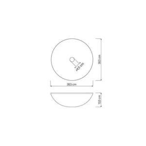 Cuba de Vidro Redonda Black - 036.303.036 - Imagem 3