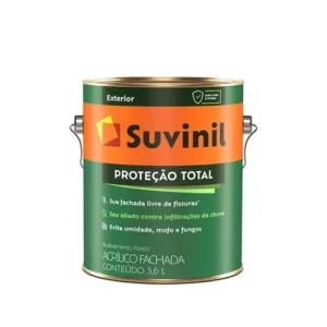 Suvinil Protecao Total Fo Branco 3.6l - 50842066 - Imagem 1