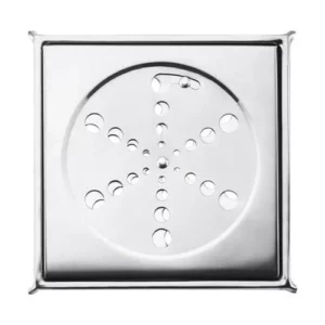 Atlas Grelha Inox 15x15cm com Caixilho - Pr7411