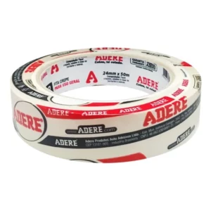 Fita Crepe 24mm com 50 Metros Bege Palha - Imagem 1