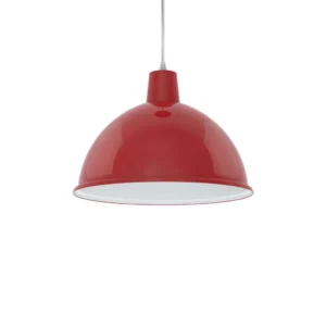 Lum Pendente Taschibra Design Td 821 Vermelho - Imagem 1