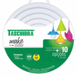 Pendente Make Color Branco 40w - Taschibra - Imagem 4