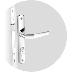 Fechadura Externa Serralheiro Inox 20mm - Soprano - Imagem 1
