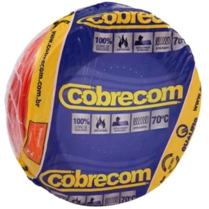 Cabo de Energia 750v 1,5mm Flexicom Antichama com 100 Metros Vermelho - Imagem 4