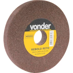 Rebolo Reto 6"x3/4" Médio - Vonder - Imagem 1