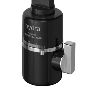 Torneira para Cozinha de Mesa Bica Alta Slim 4t 220v Preta - Imagem 3