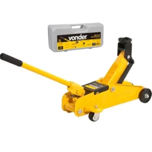 Macaco Hidráulico Tipo Jacaré Capacidade de 2 Toneladas com Maleta - Imagem 1