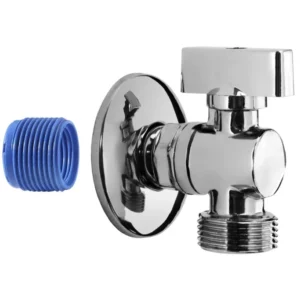 Torneira de Esfera para Máquina de Lavar e Lava-louças Cromada