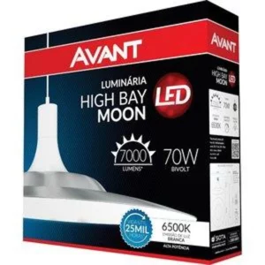 Luminária High Bay Moon E27 70w Branco Frio - Avant - Imagem 1
