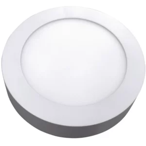 Luminária Painel Led de Sobrepor Redonda Home 6w 6400k Bivolt Luz Branca - Imagem 1