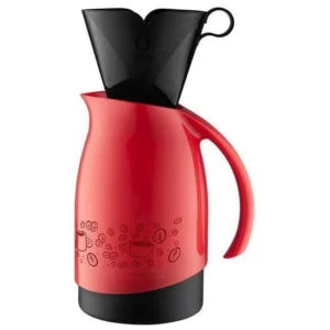 Conjunto Bule 700ml Vermelho e Porta Filtro 102 Sanremo - Imagem 4