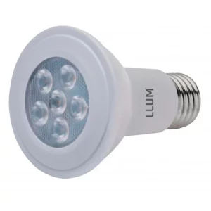 Lâmpada Led Par20 Power E27 7w Bivolt 6000k Branca - Imagem 1