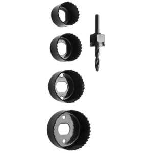 Jogo de Serras Copo para Madeira 5 Peças - Tramontina - Imagem 1