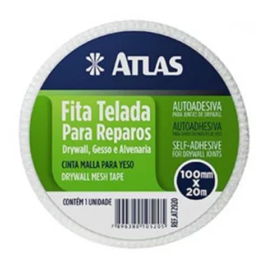 Fita Telada para Drywall 100mm X 20m - Imagem 1