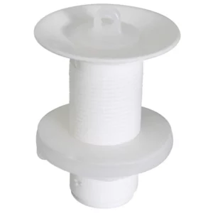 Válvula para Lavatório com Tampa Branca - Imagem 1